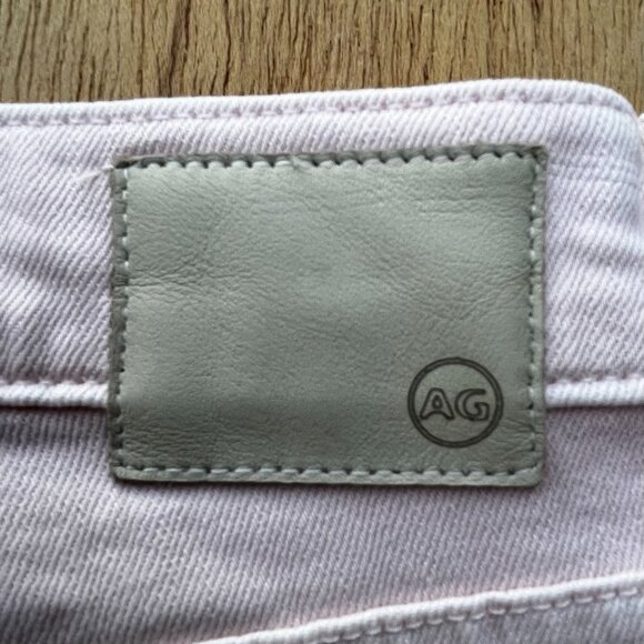 AG ADRIANO GOLDSCHMIED THE EX BOYFRIEND SLIM WOMEN’S JEANS 26 Pink Low Rise NWT - Picture 11 of 16